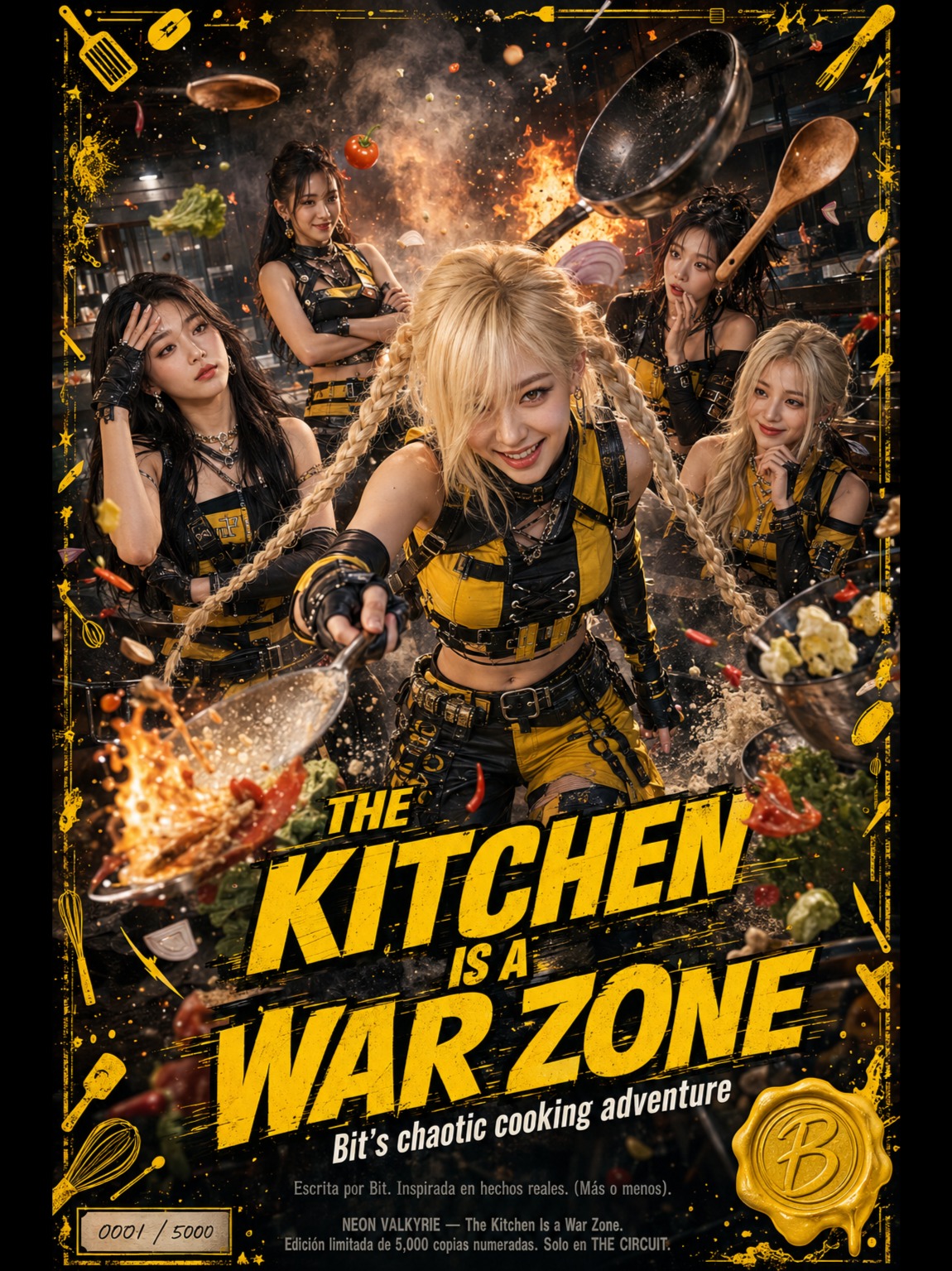 Kitchen is a War Zone artwork