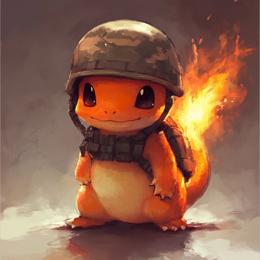 Commander Charmander by n3rdj@m | Suno