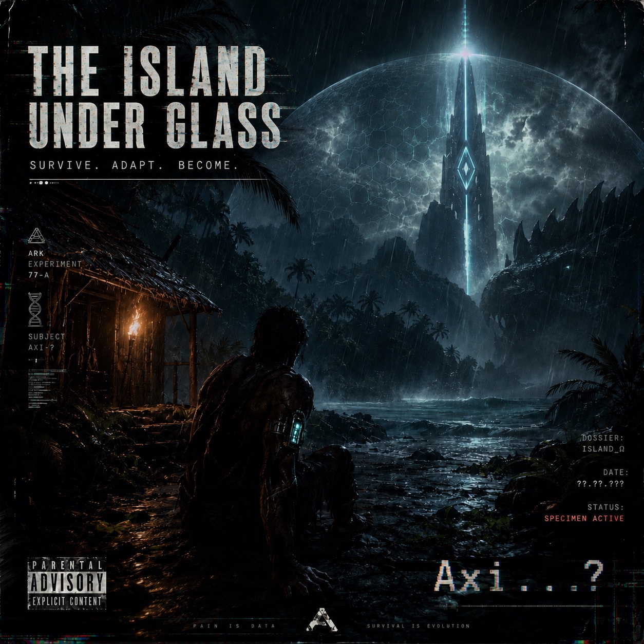 𝗧 | 01 🇬🇧 • The Island Under Glass artwork