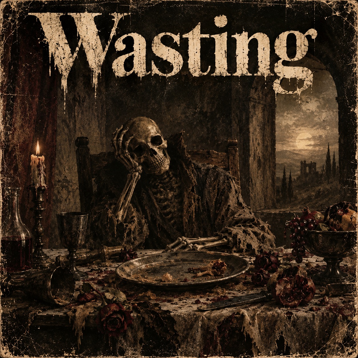 Wasting artwork