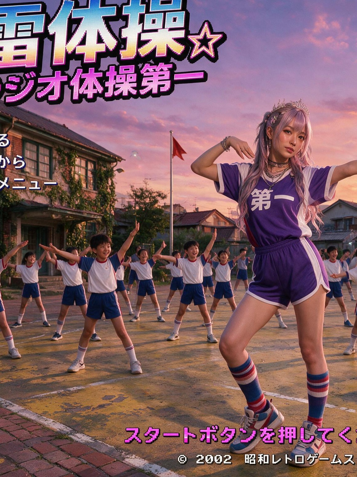 「地雷体操第一」 男の娘 Lowrider game sound artwork