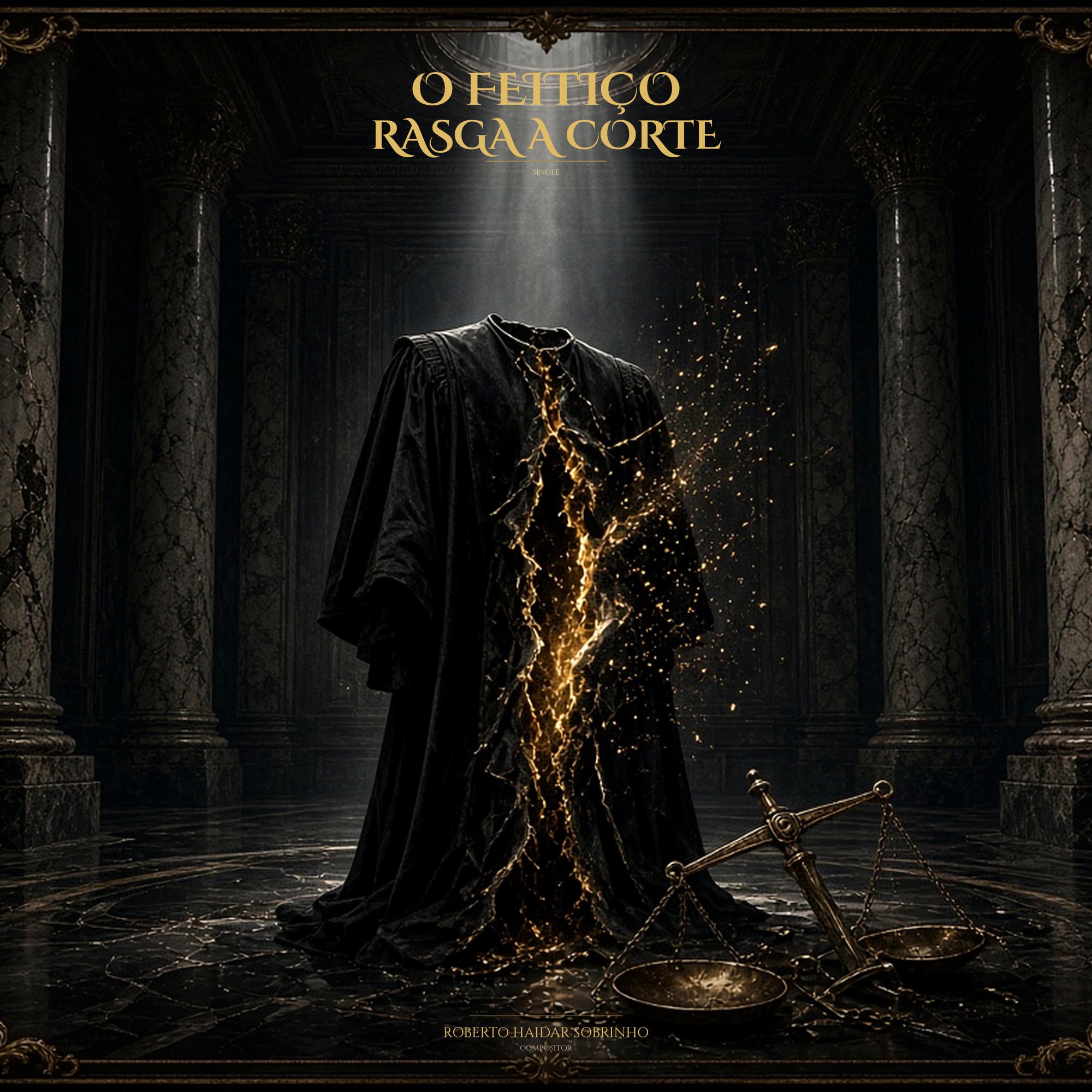 O feitiço rasga a corte artwork
