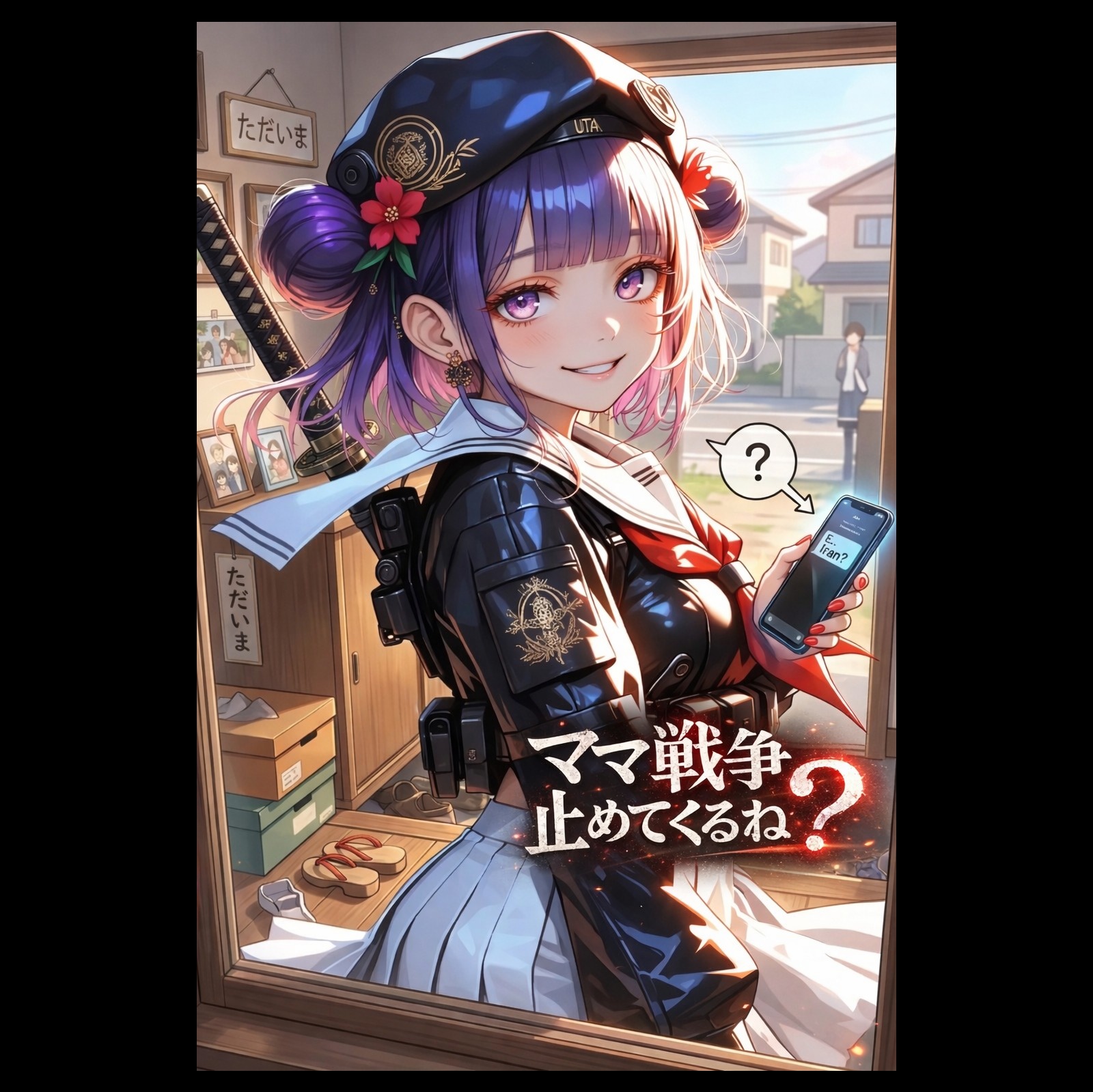 Voice picture for ママ戦争止めてくるね？