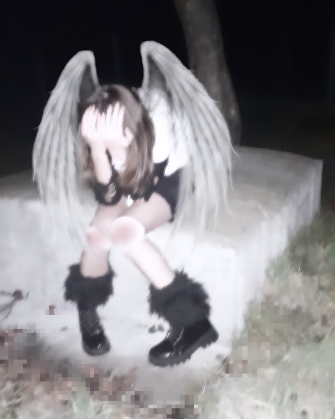 And I cry artwork