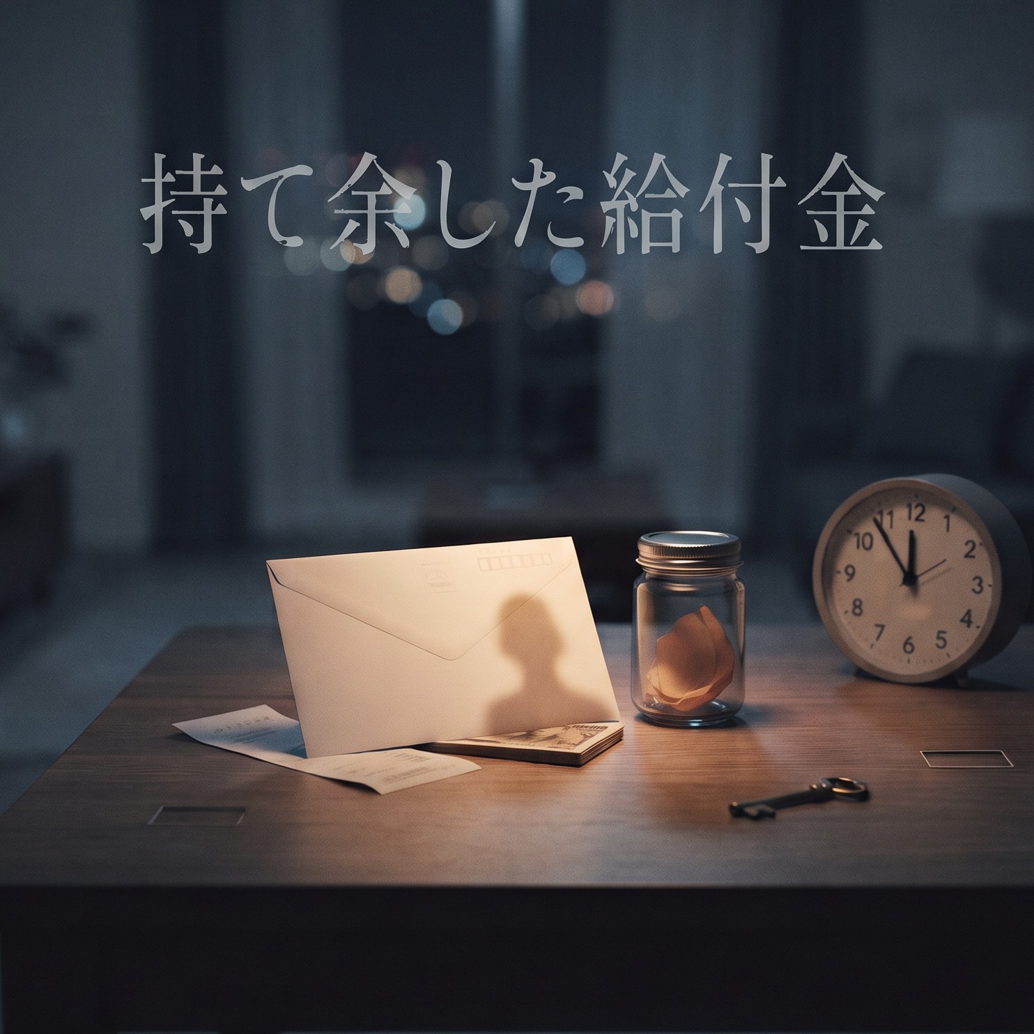 持て余した給付金 artwork