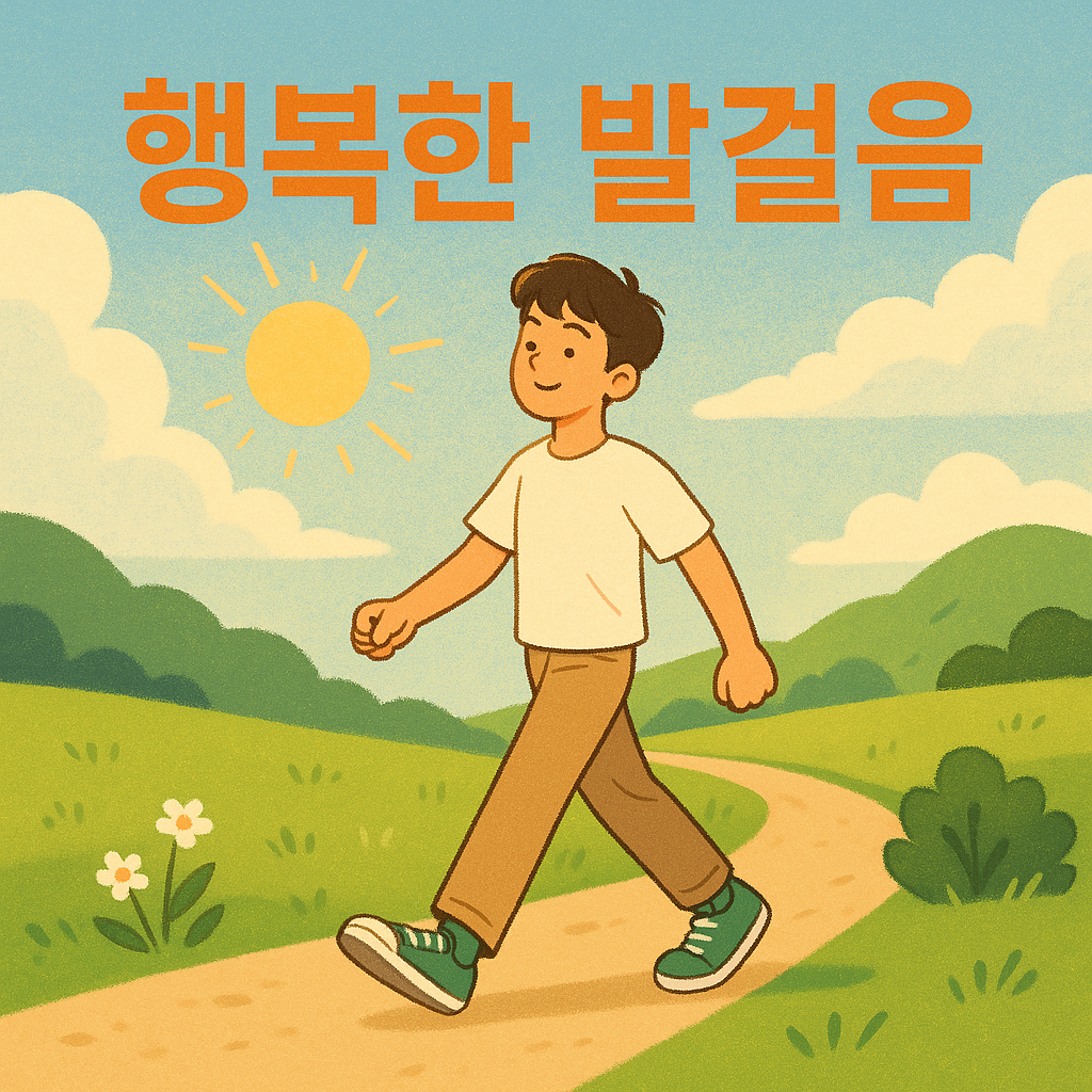 행복한 발걸음 artwork