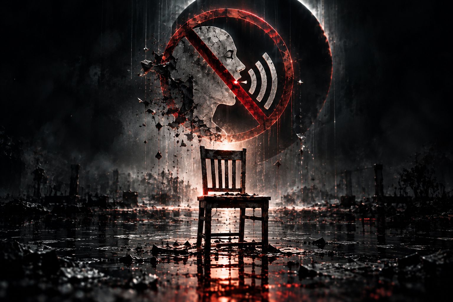 Negative of Words 🪑🗣️🚫 artwork