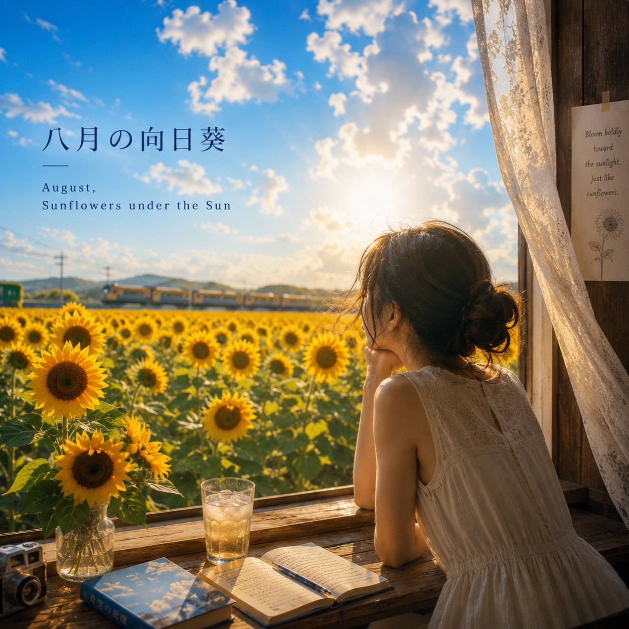 八月の向日葵 artwork