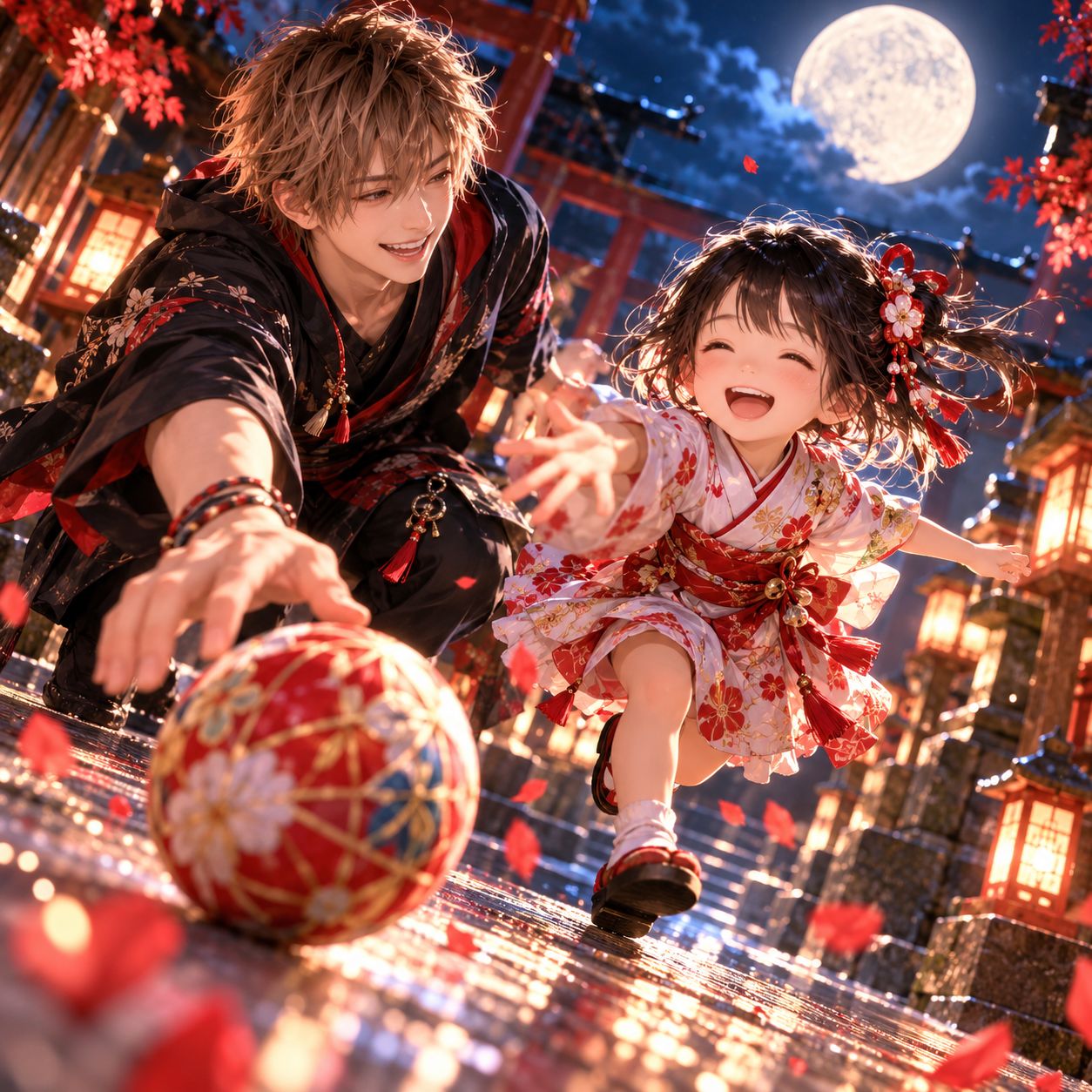 赤い毬 artwork