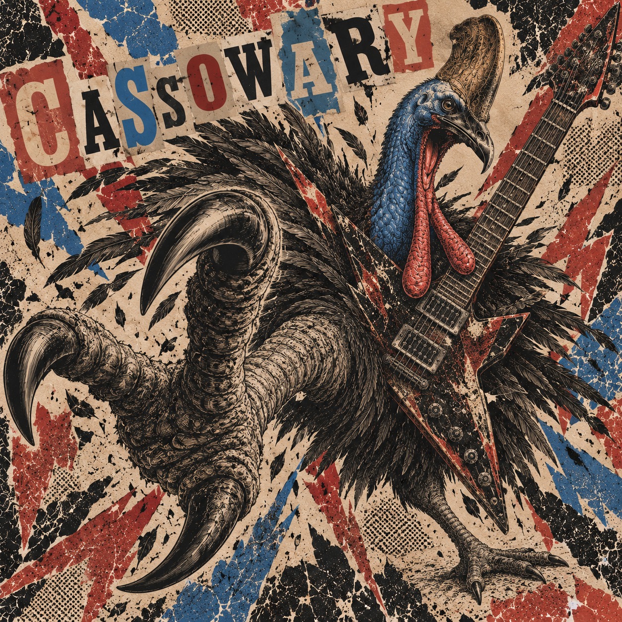 Cassowary artwork