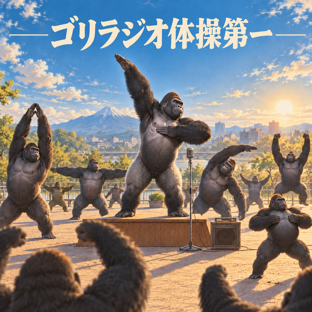 ゴリラジオ体操第一 artwork