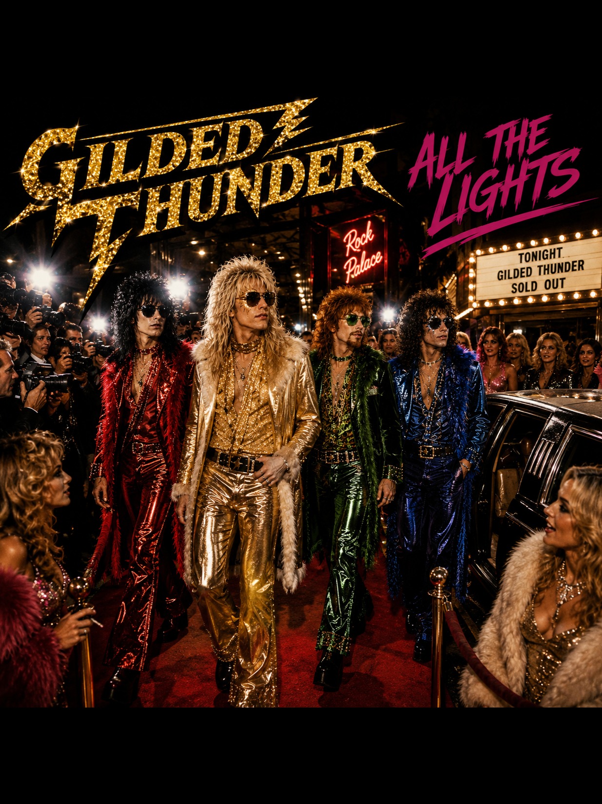 Gilded Thunder - All the Lights artwork