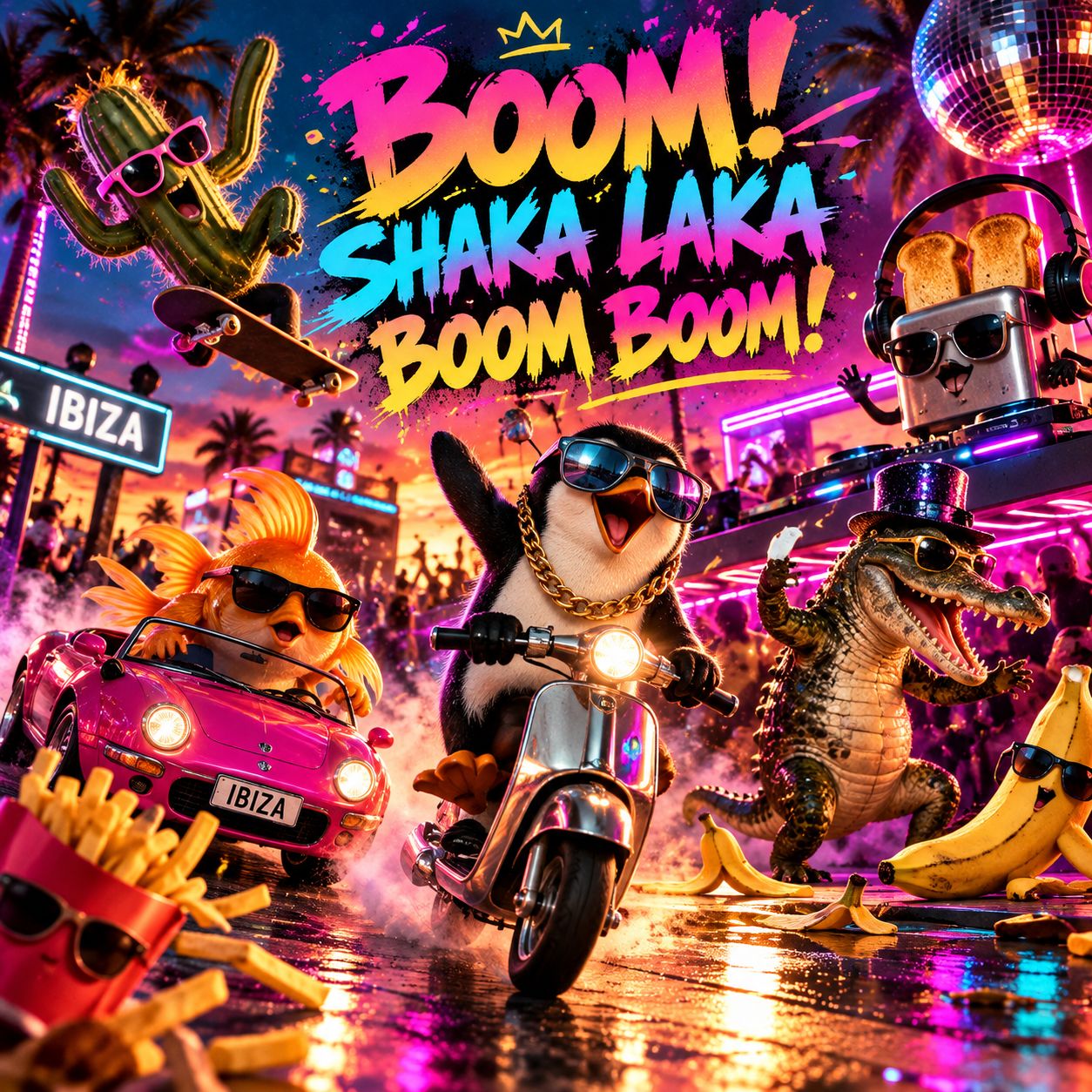 Boom shaka laka Boom artwork