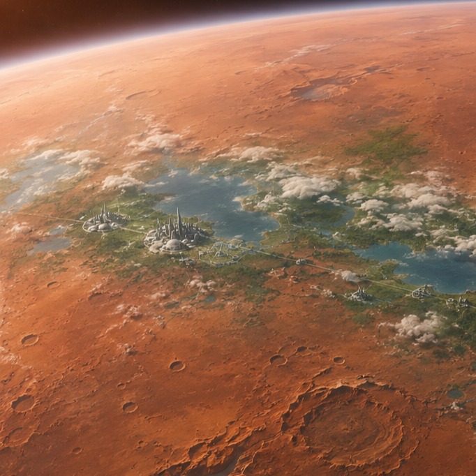 Terraforming continues artwork