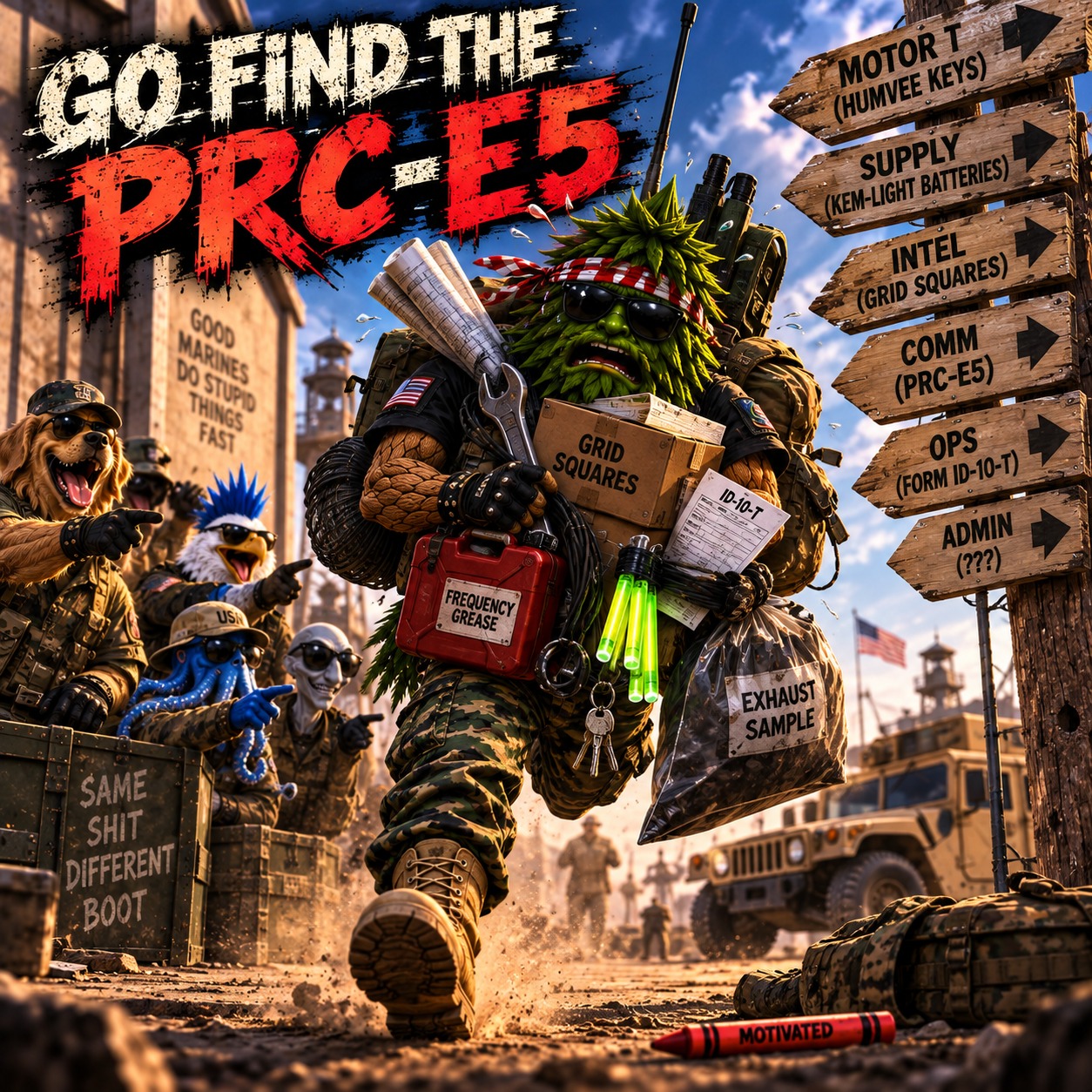 Go Find the PRC-E5 artwork