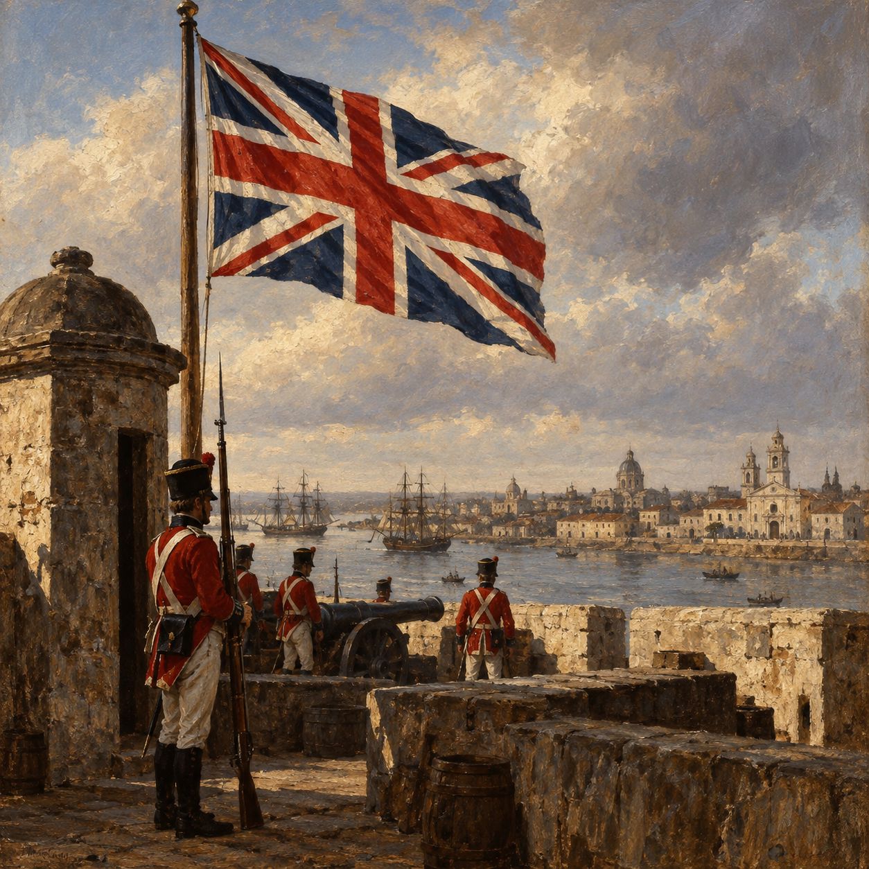 03 La bandera en el fuerte artwork