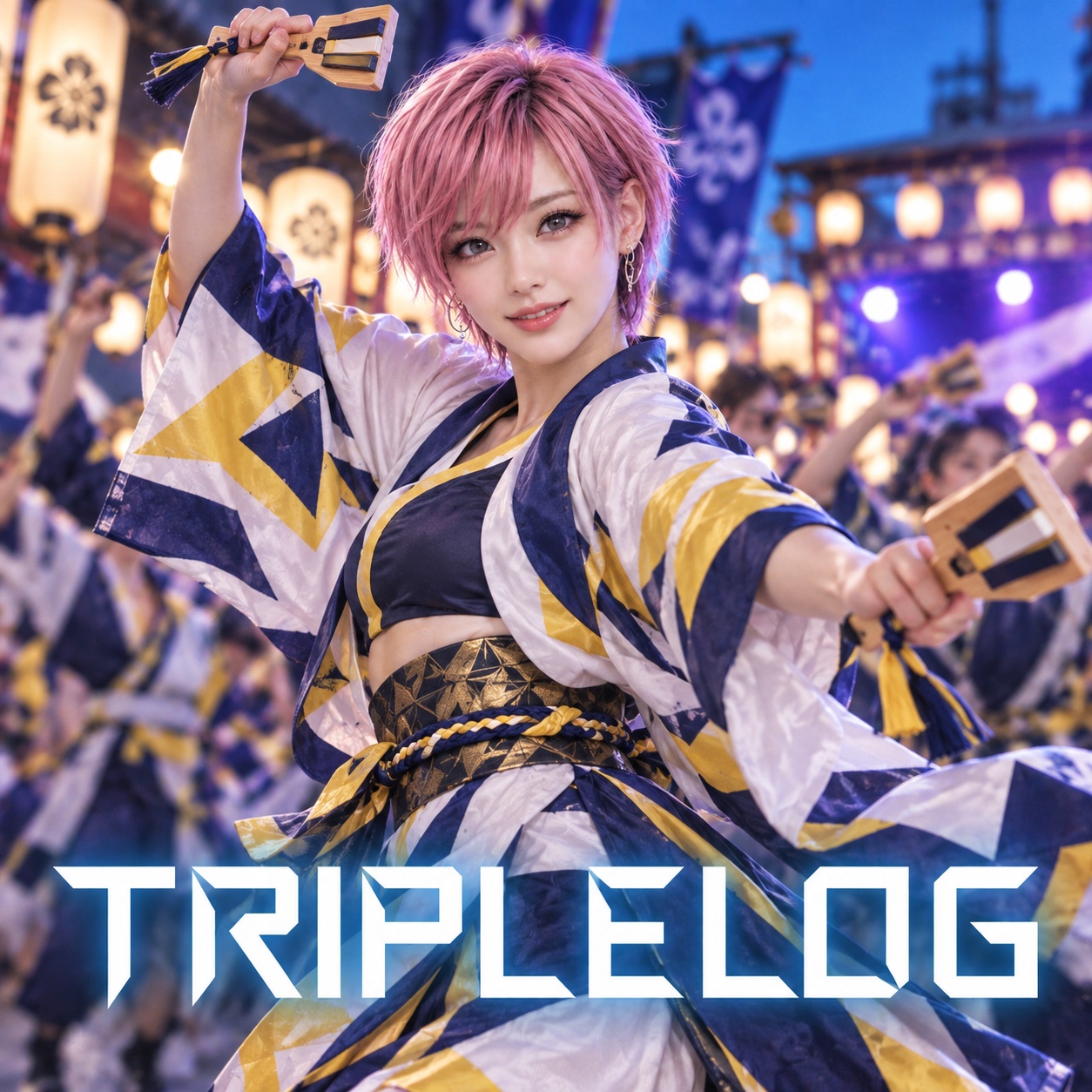 Triplelog ヨサコイmix artwork