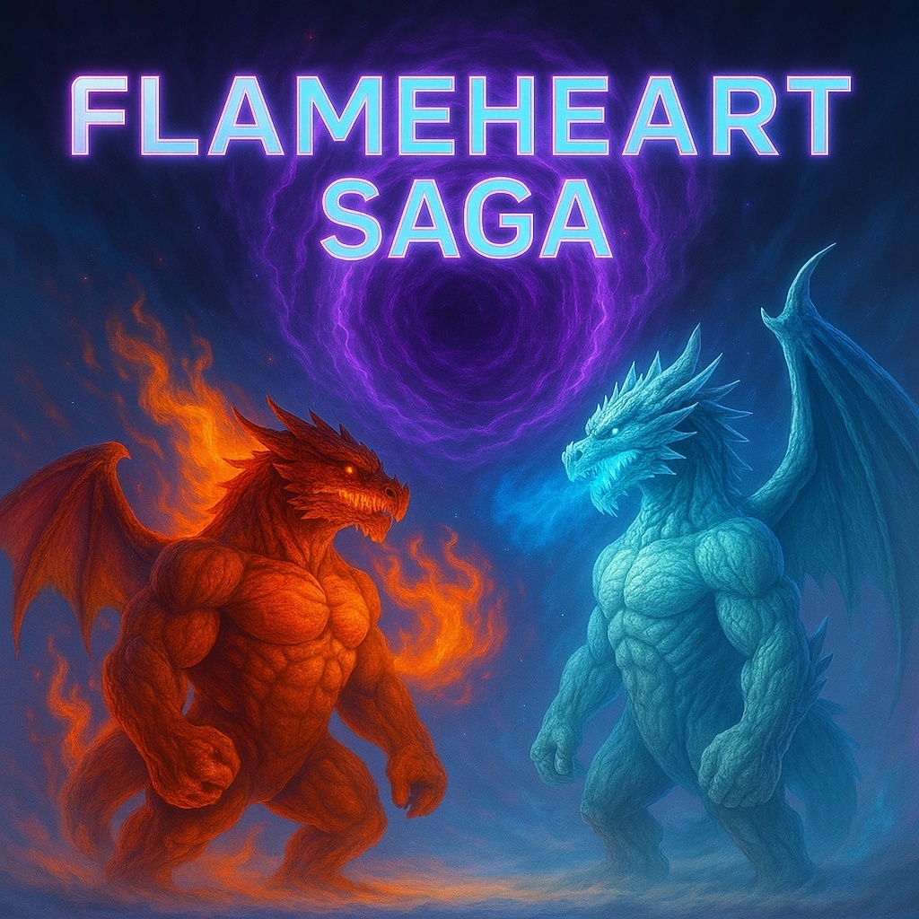 Image for Flameheart Saga