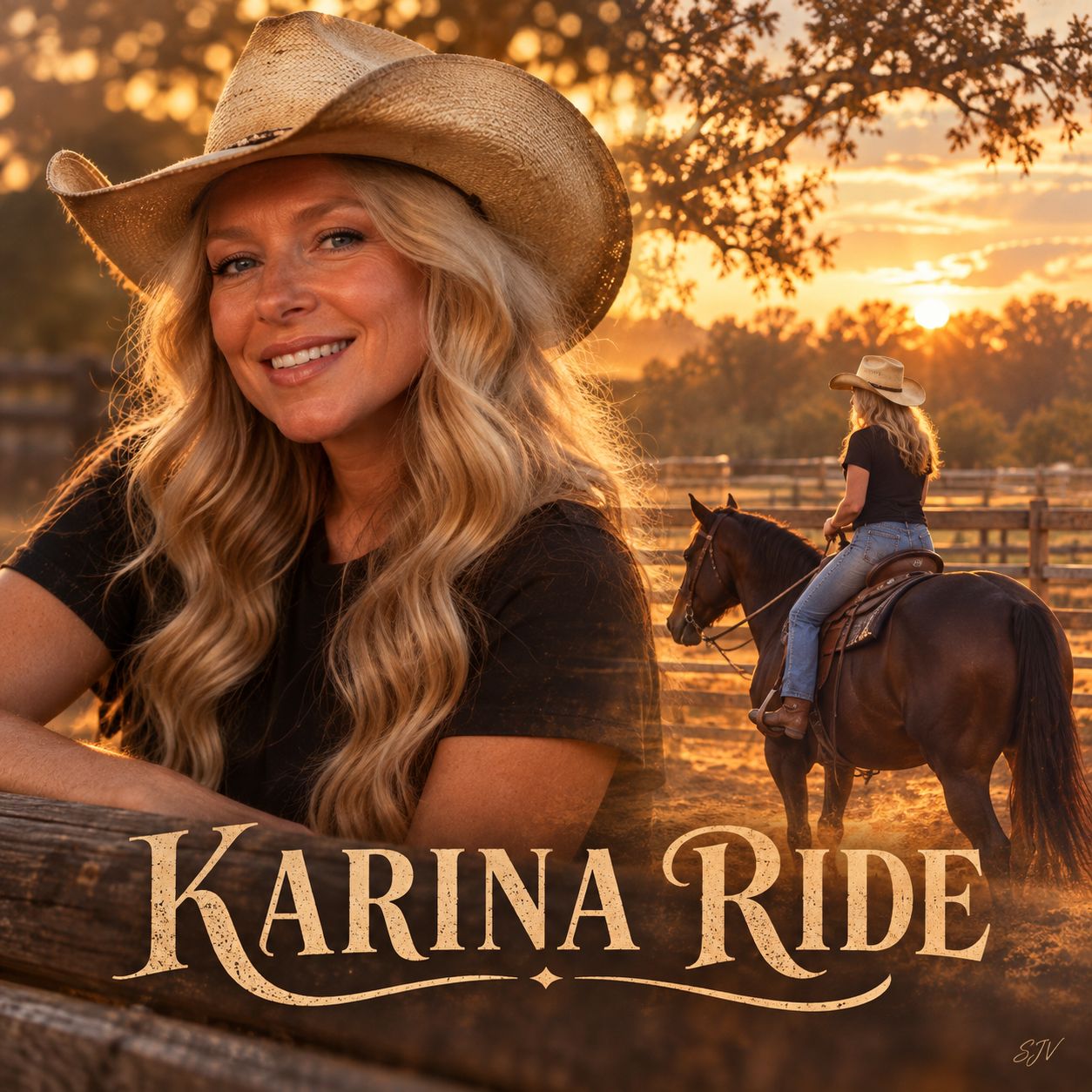 Karina Rides. artwork