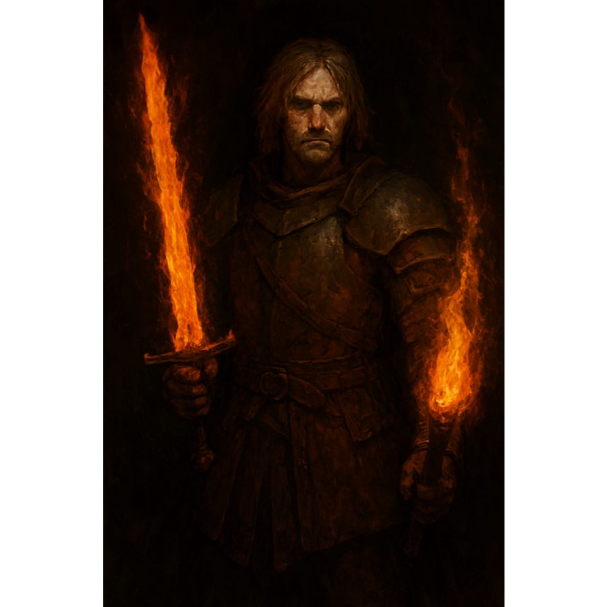 The Flame artwork