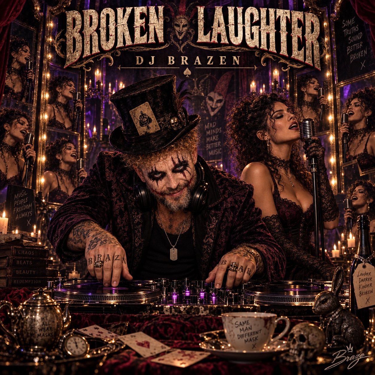 DJ Brazen - Broken Laughter... artwork
