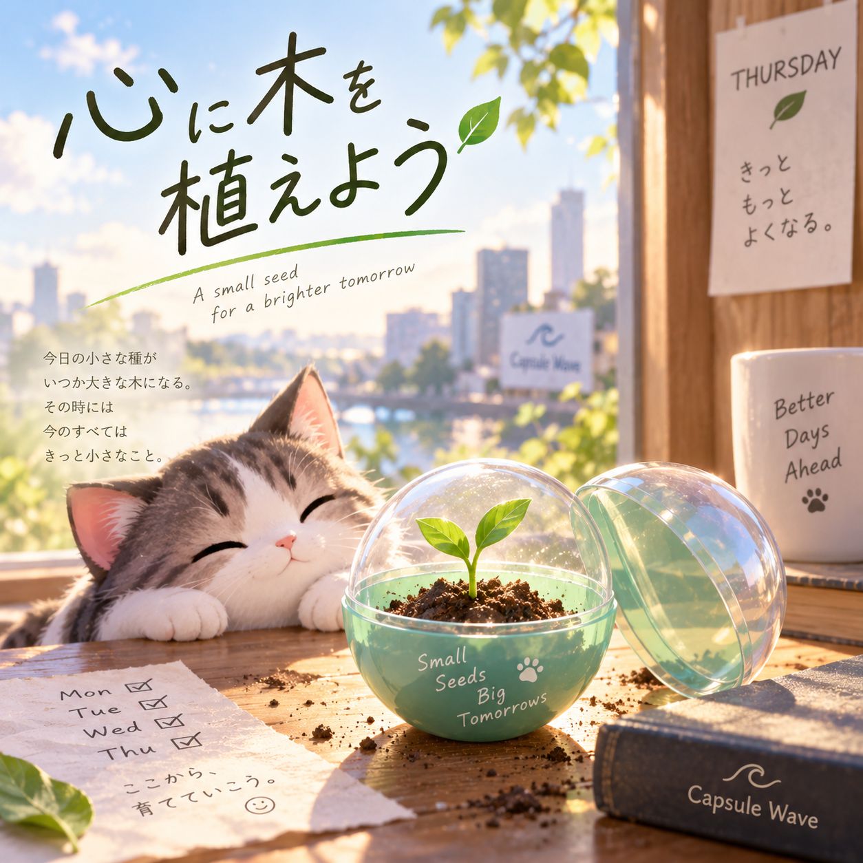 心に木を植えよう artwork