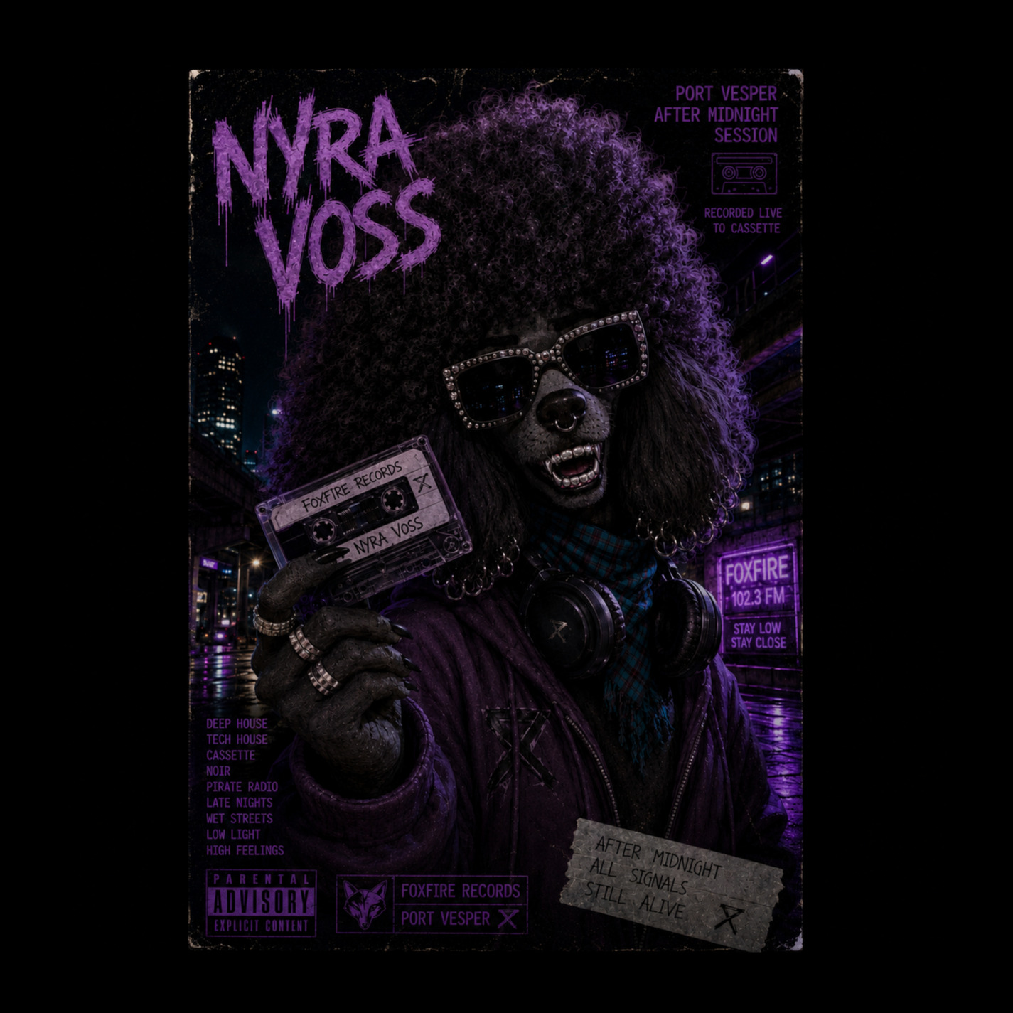 Nyra Voss - "Rainline Service" artwork