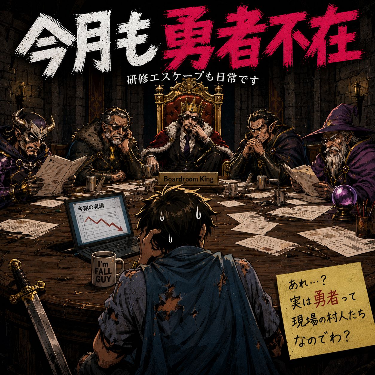 今月も勇者不在 artwork