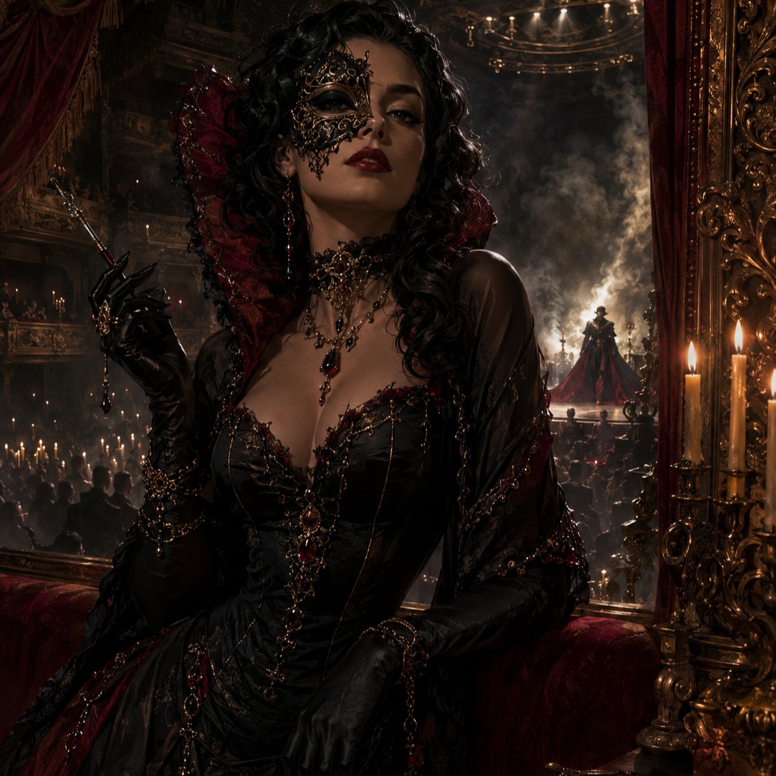 The Baddie of the Opera artwork