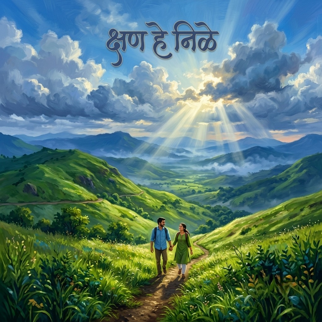 क्षण हे निळे artwork