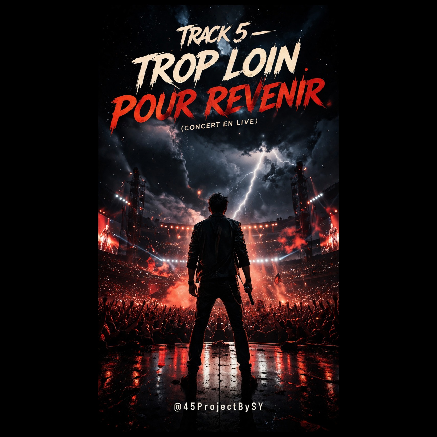 Track 5 — “Trop loin pour revenir” LIVE artwork