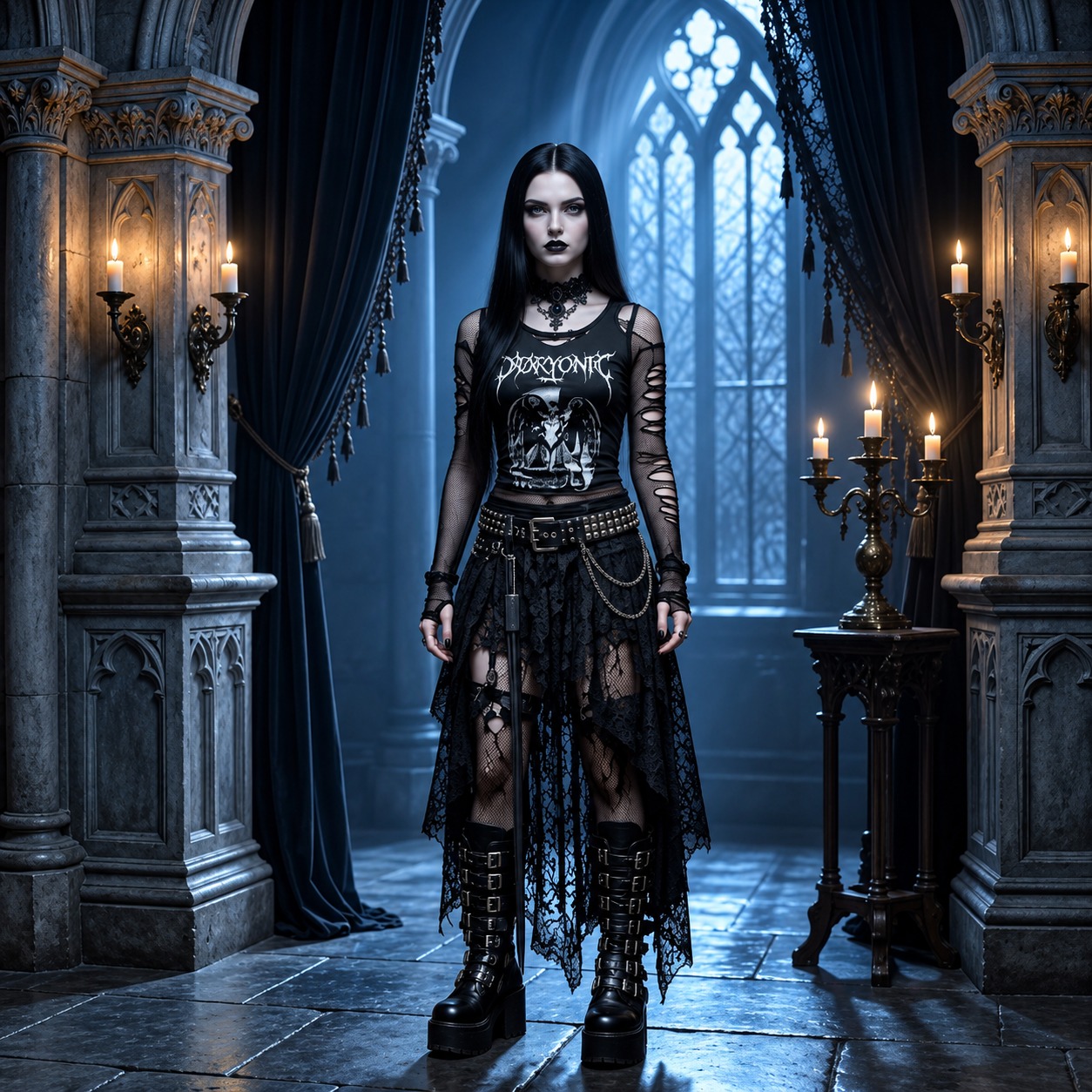 Alone in the darkness artwork