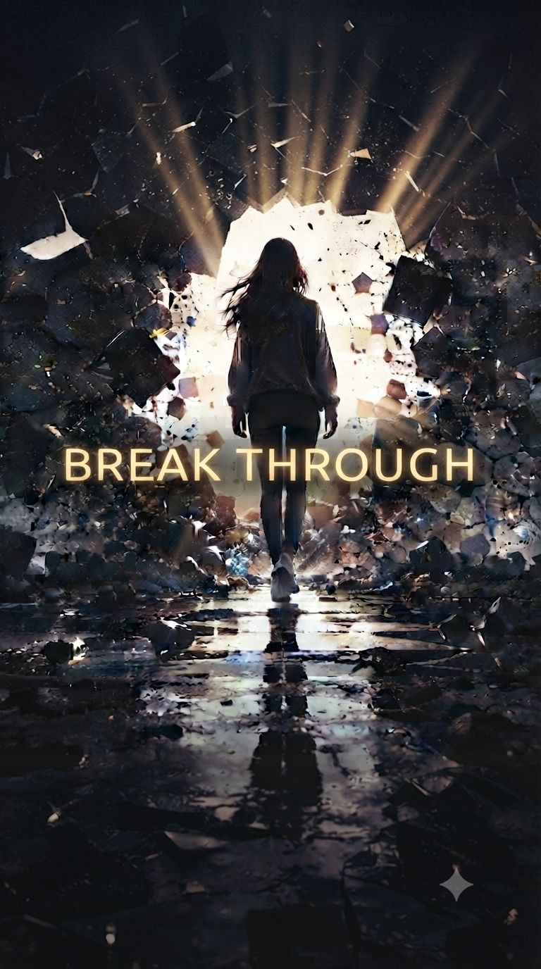 Break through artwork