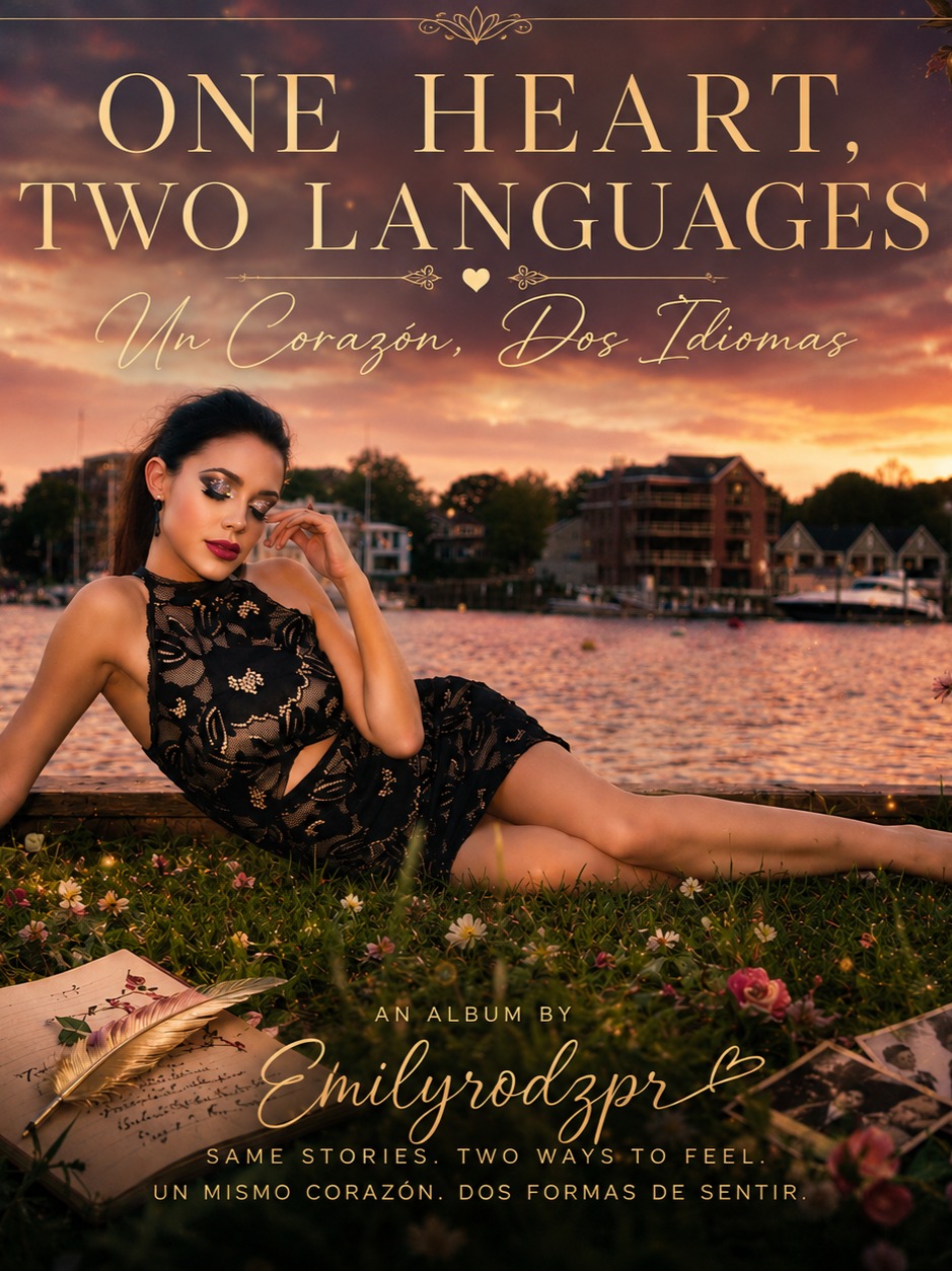 One Heart, Two Languages- Emilyrodzpr artwork