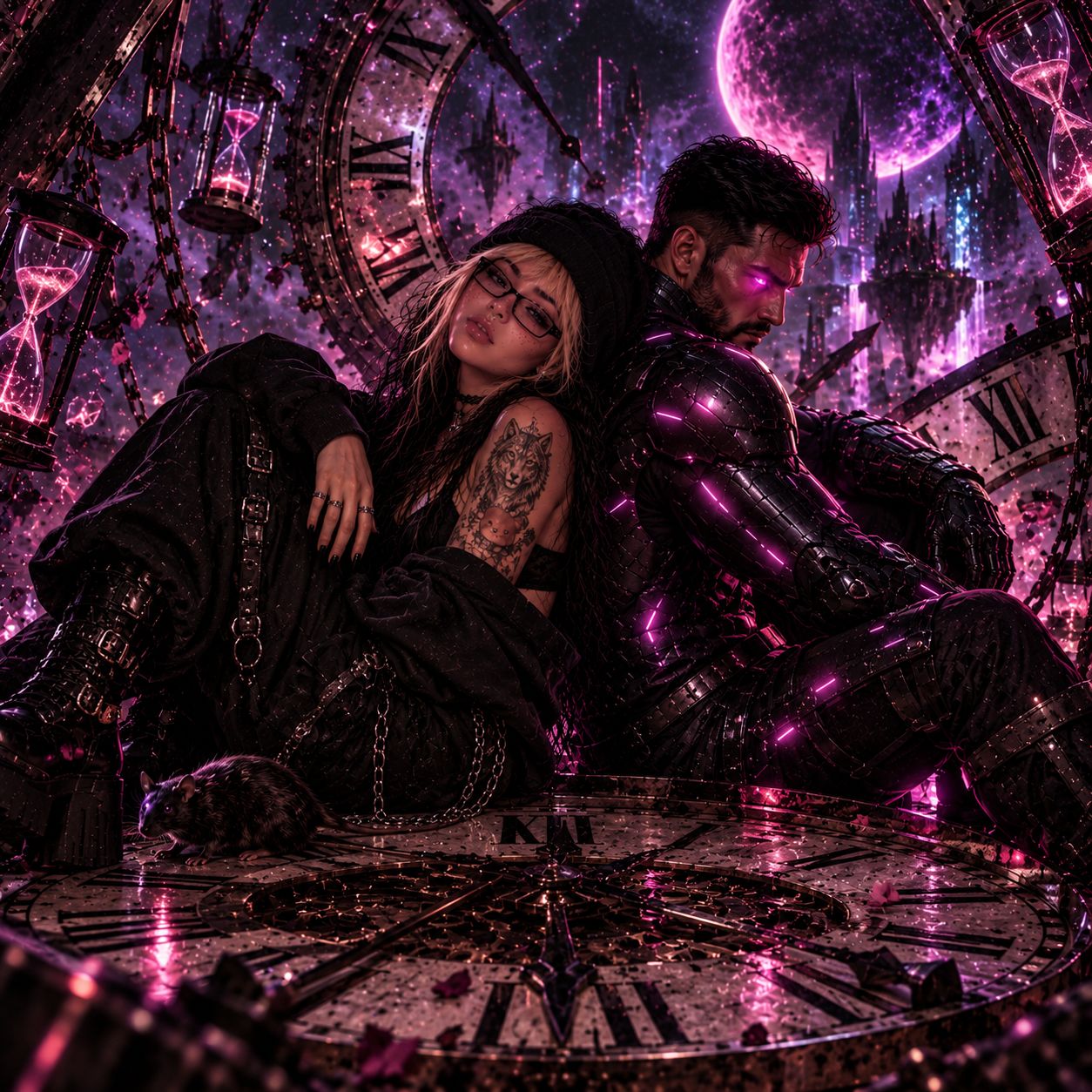 Ethereal Glide (Remix) Outrun the Static Ft Crimson artwork