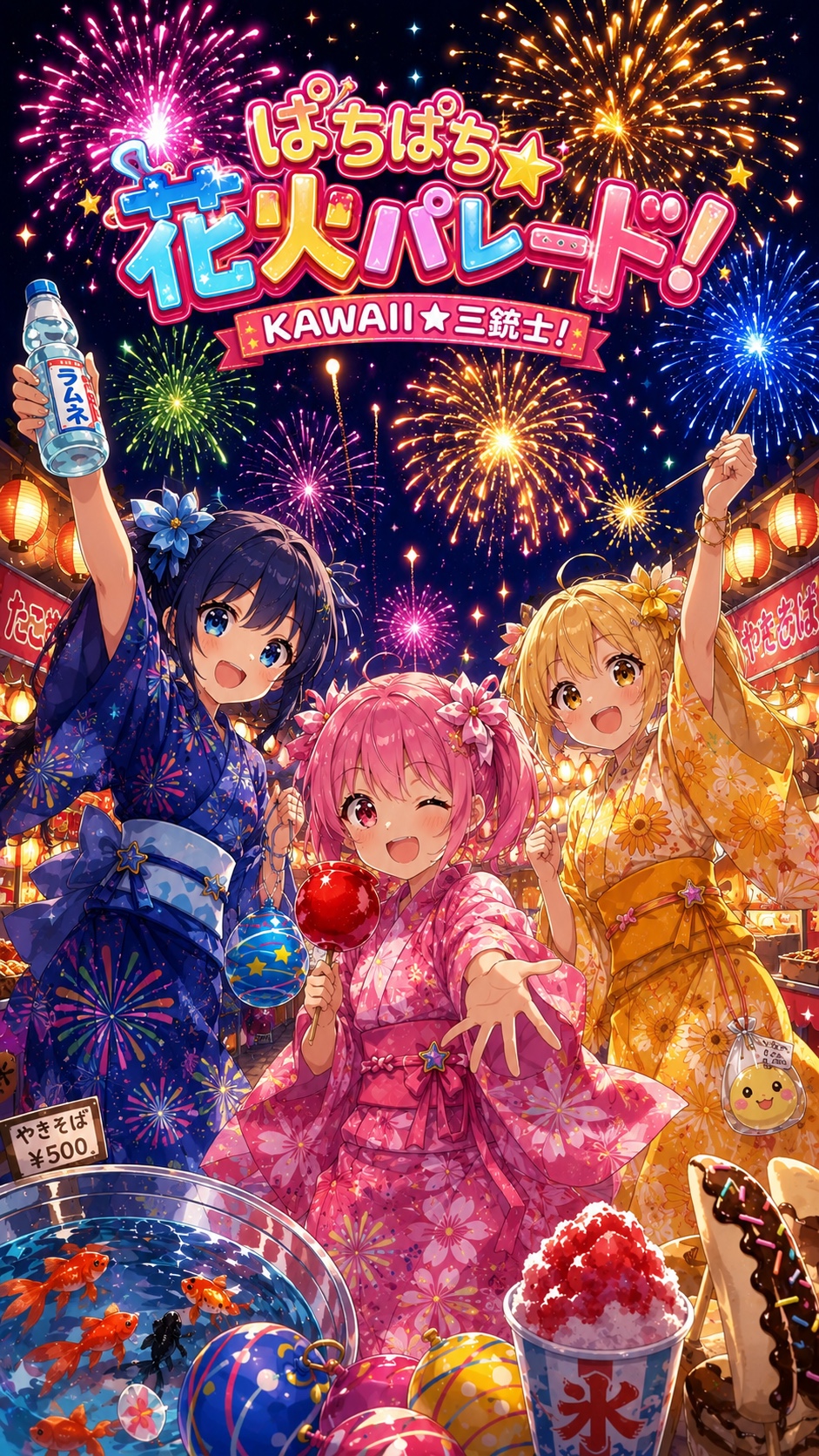 ぱちぱち☆花火パレード！ artwork