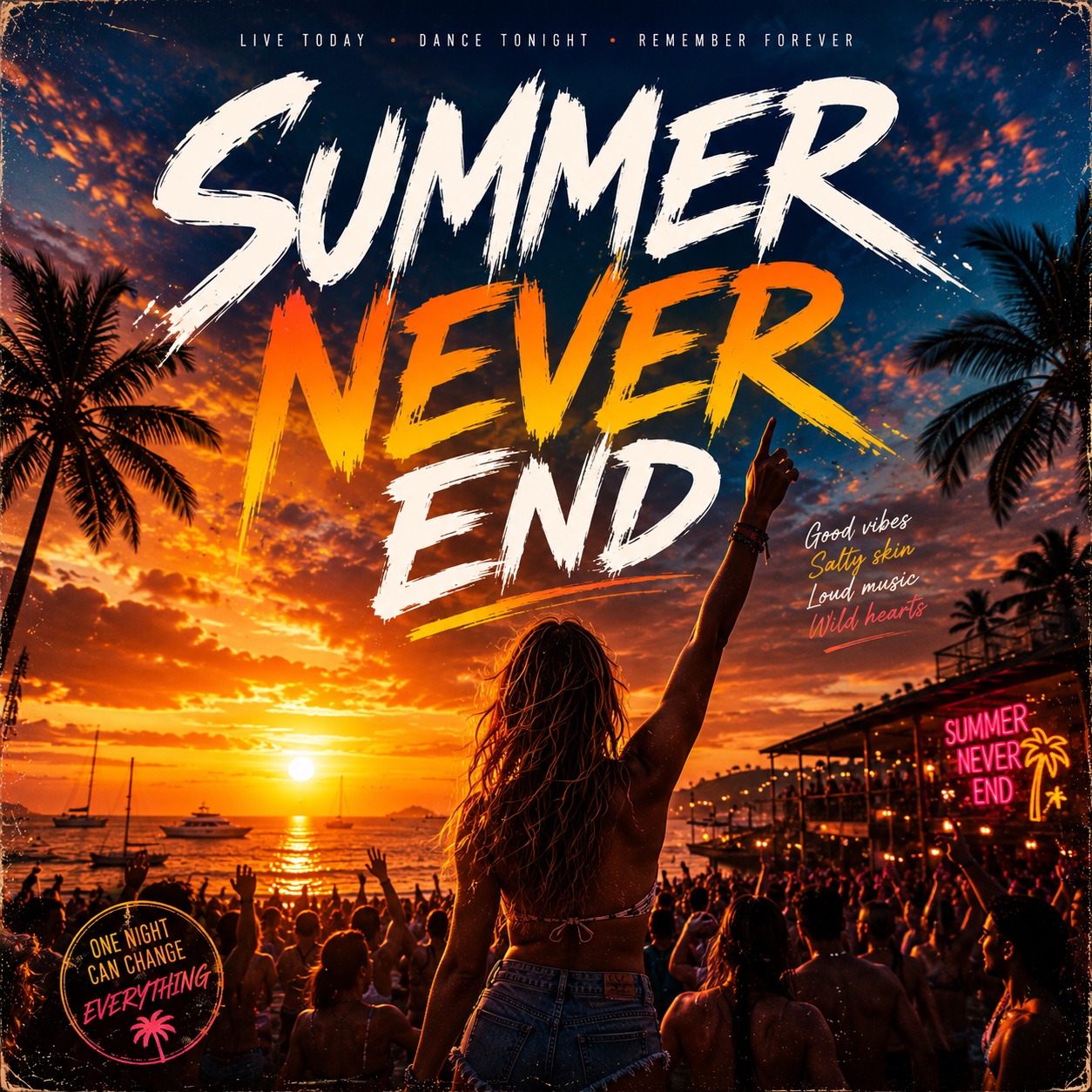 Summer Never Ends artwork