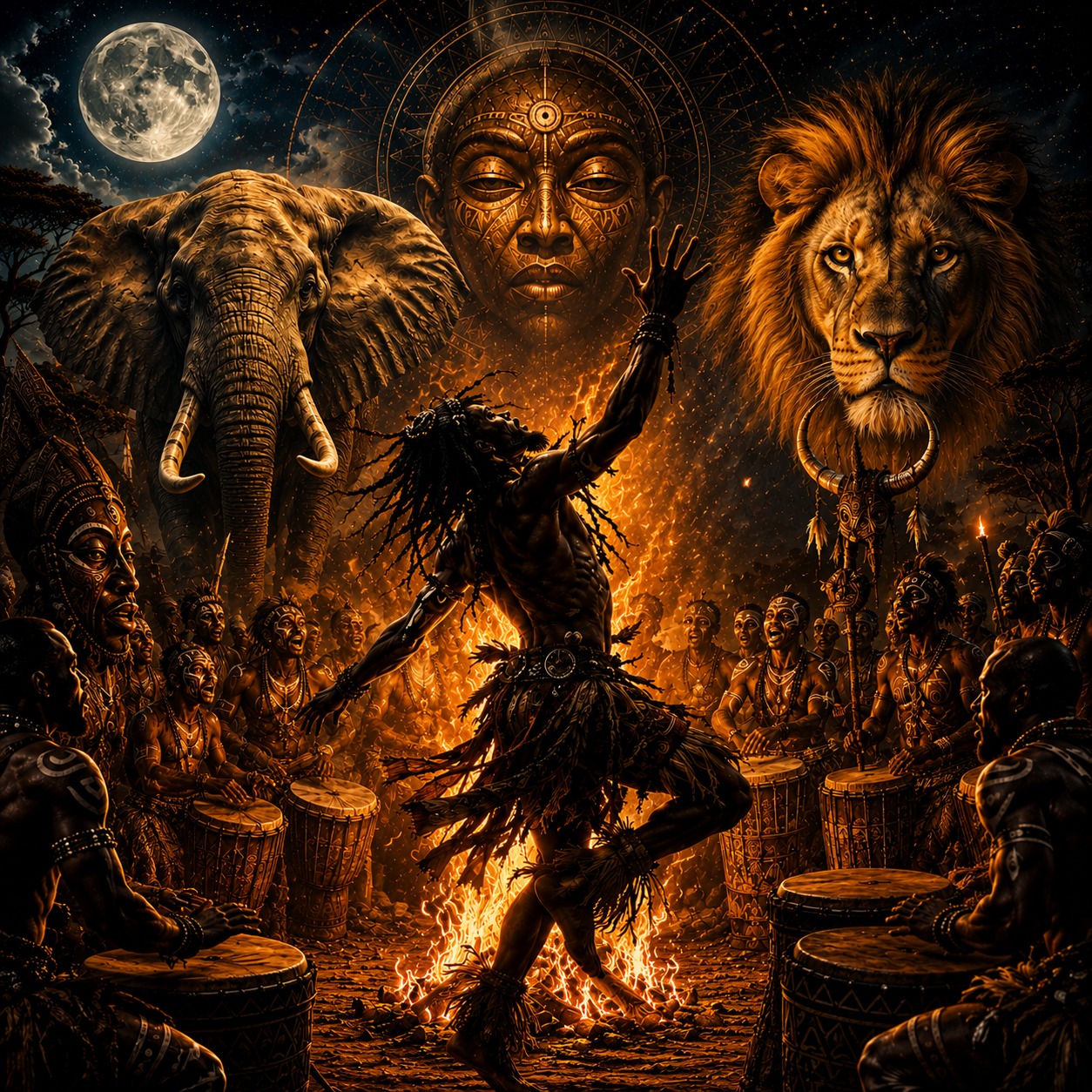 Afrika - August Artist Showcase artwork