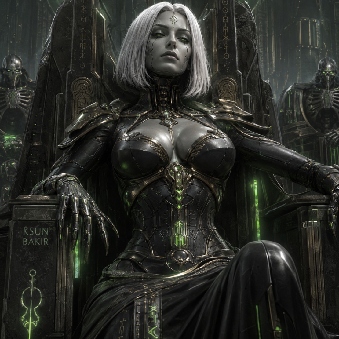 Warhammer 40k. Ksun Bakir 2 artwork