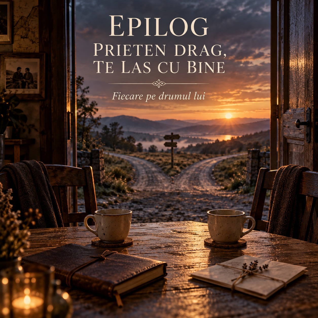 CD EPILOG - PRIETEN DRAG, TE LAS CU BINE - Fiecare pe drumul lui artwork