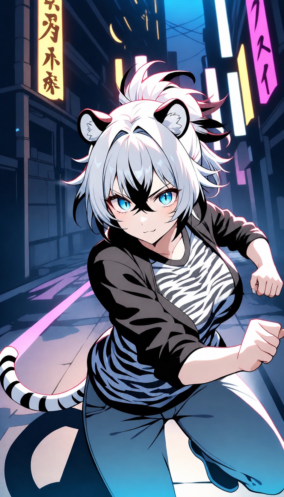 白虎〜ナルミ、都会のジャングルを駆けよ。２ artwork