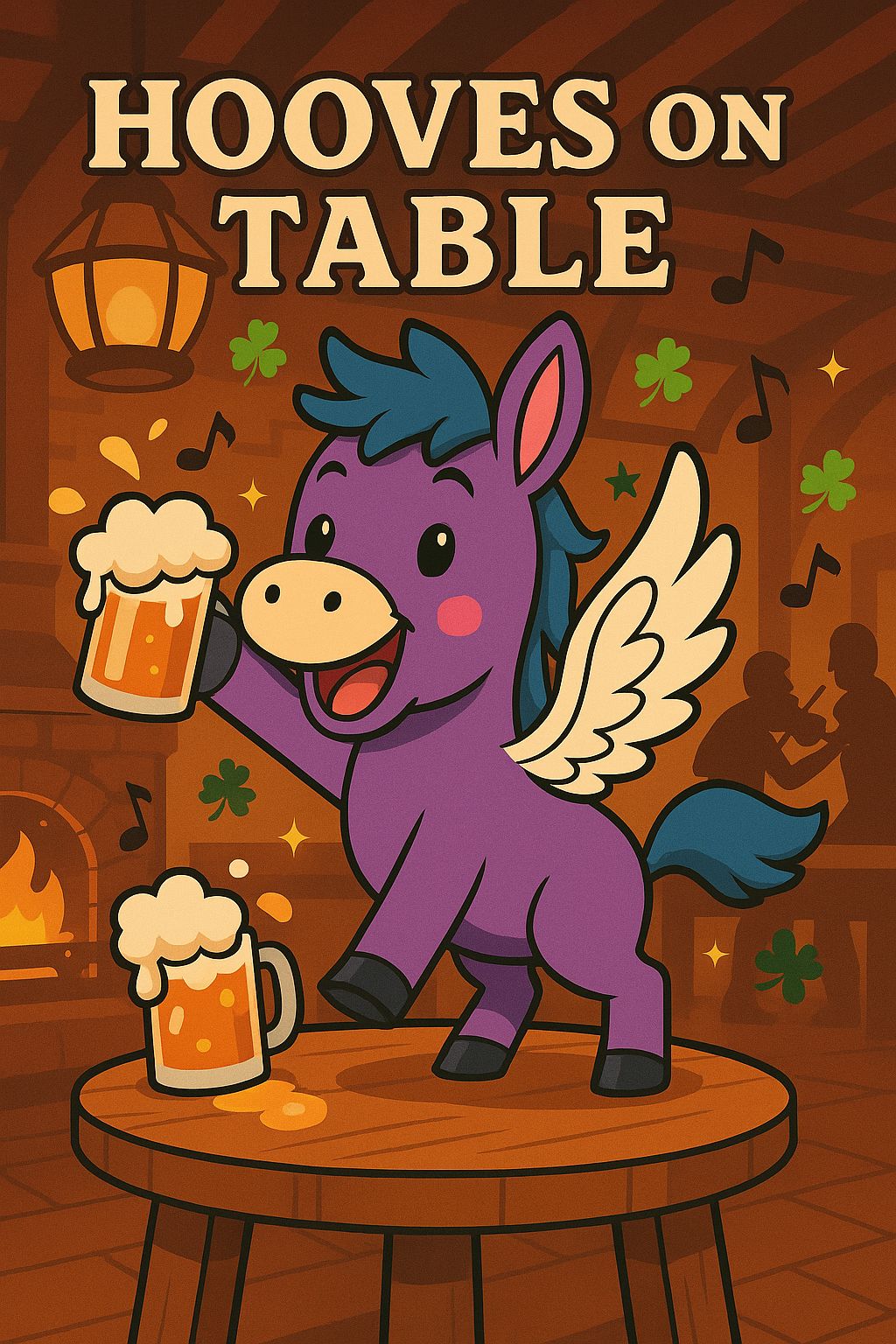 Hooves on the Table! artwork