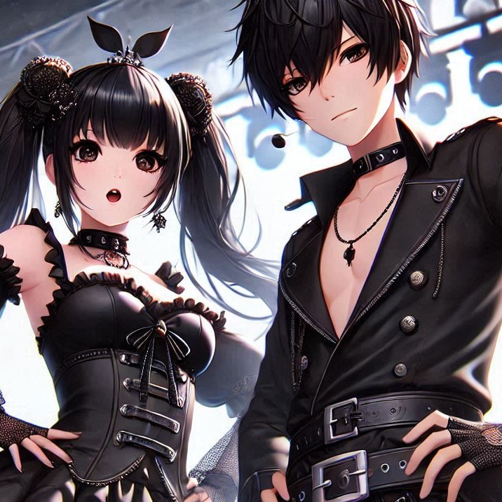 Image for OC Haruka and Uichi unit.<OC 遥と卯一ユニット｡>