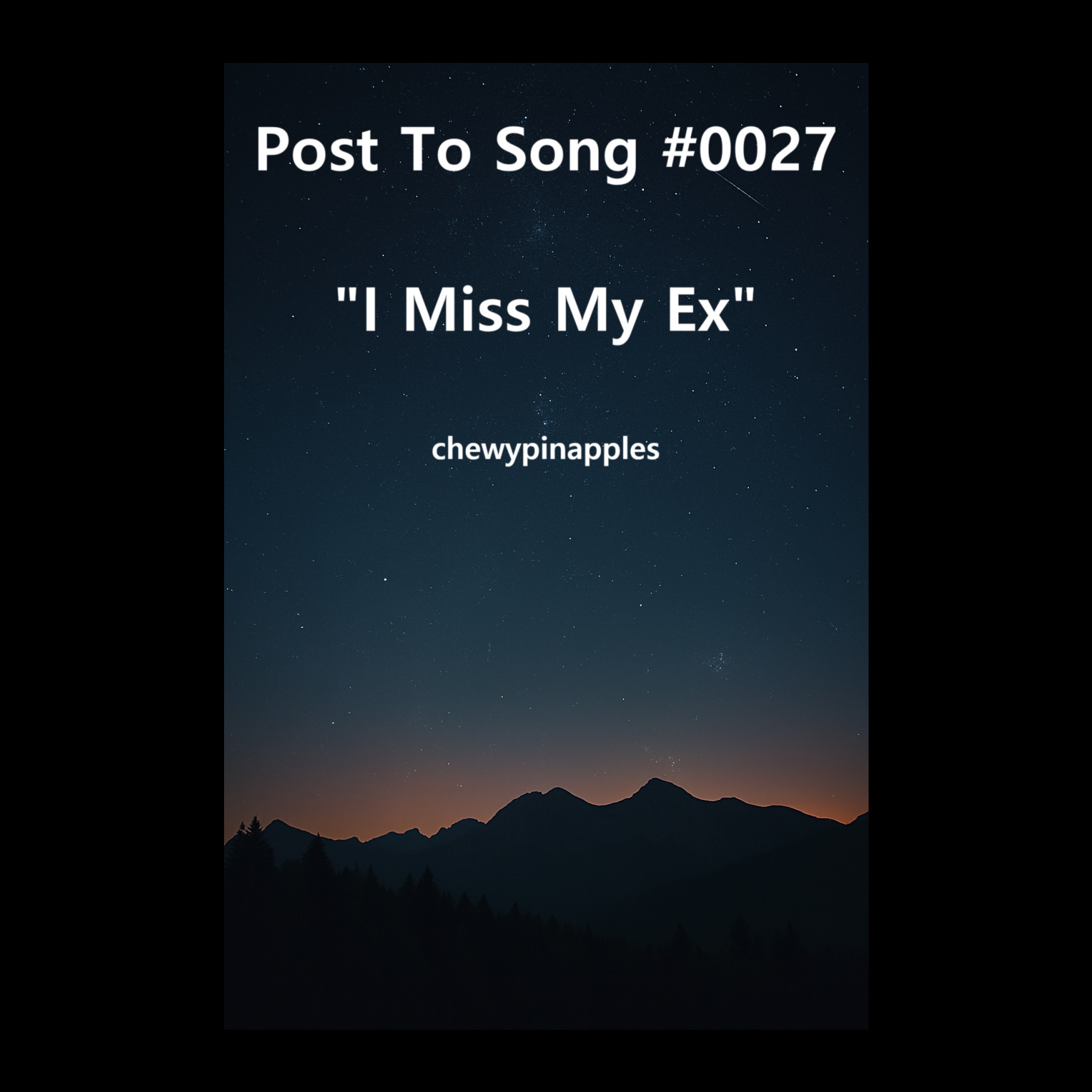 I Miss My Ex artwork