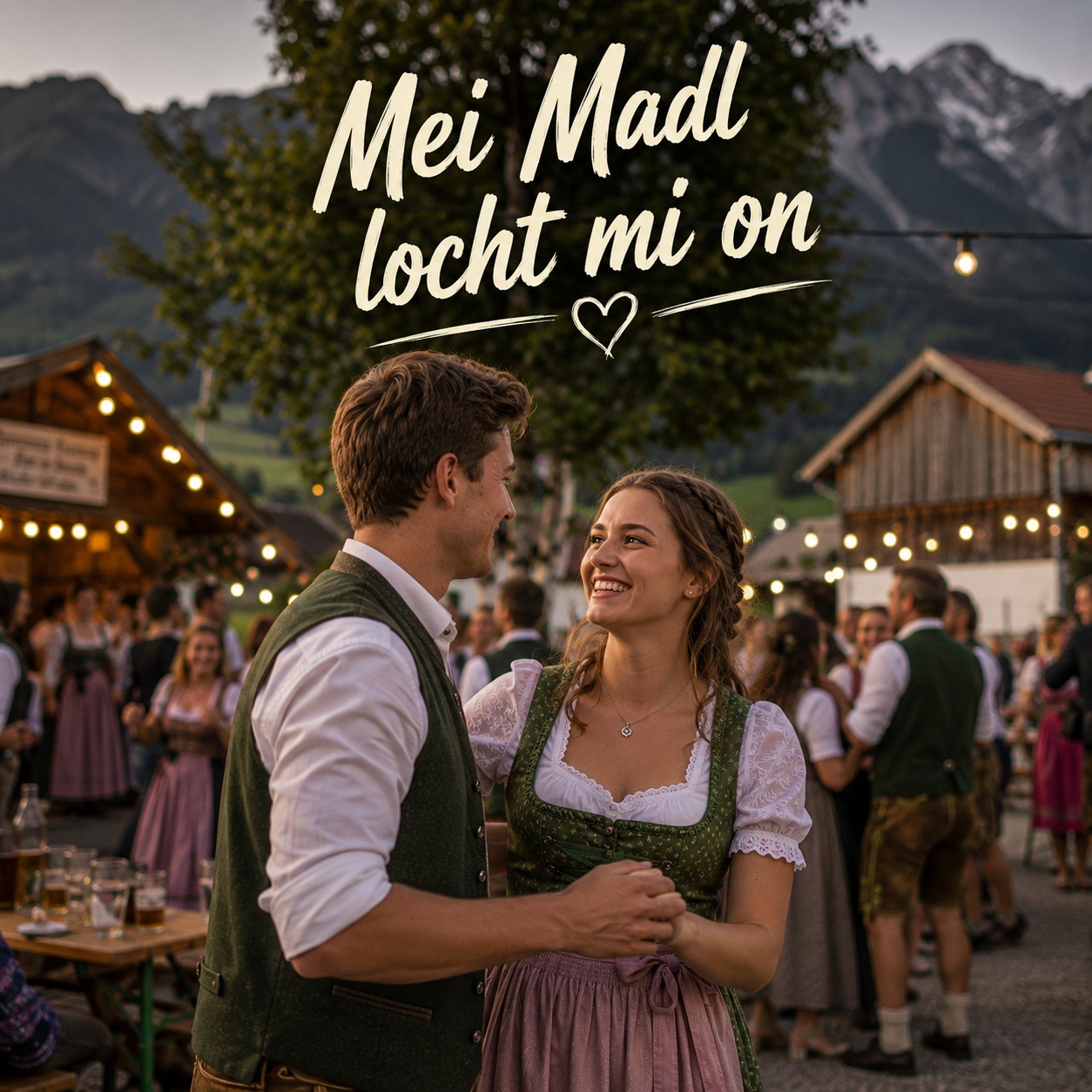 Mei Madl locht mi on artwork