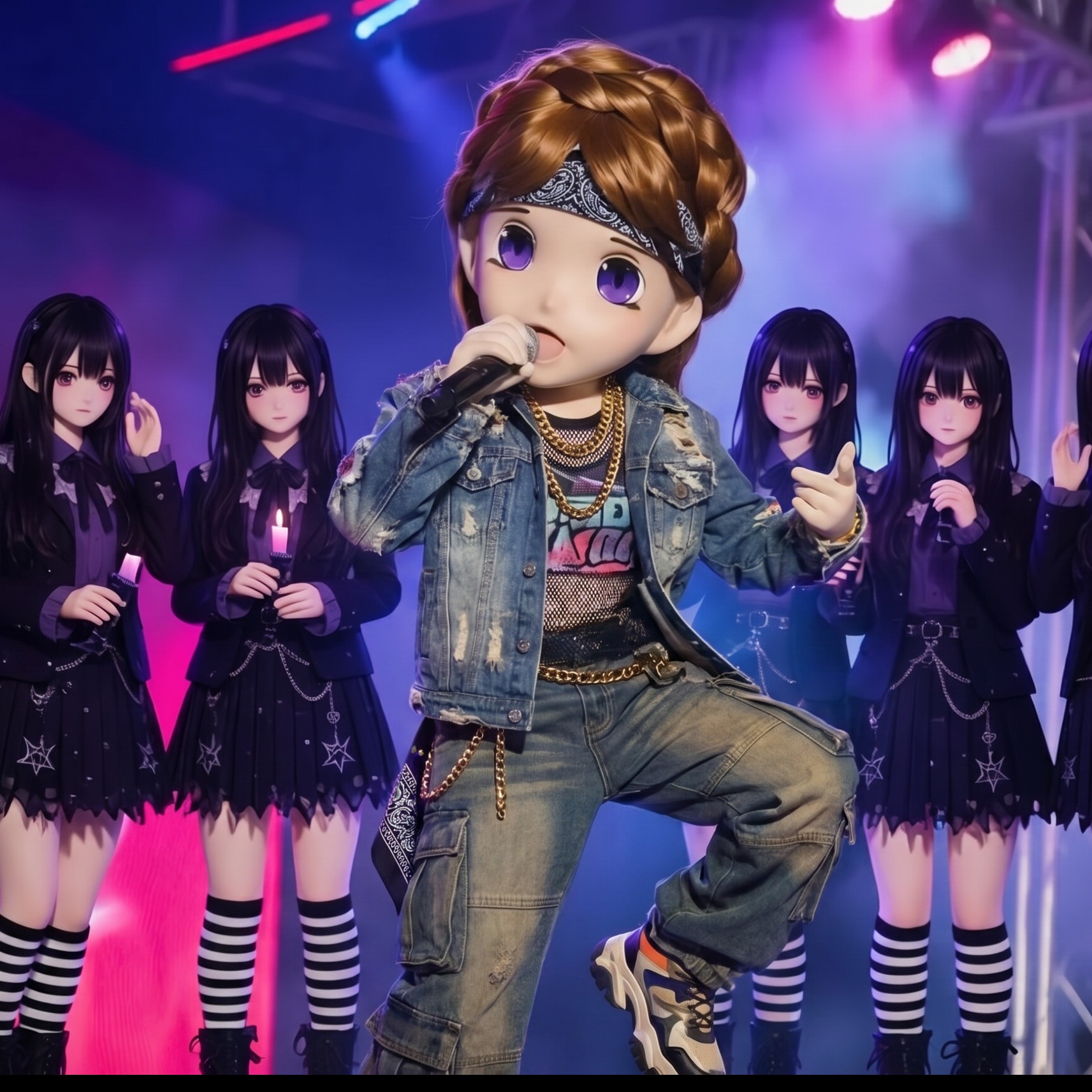 “Zion Sound System: Rise in Joy”  ゼファニヤ書 3  Girl ver . artwork