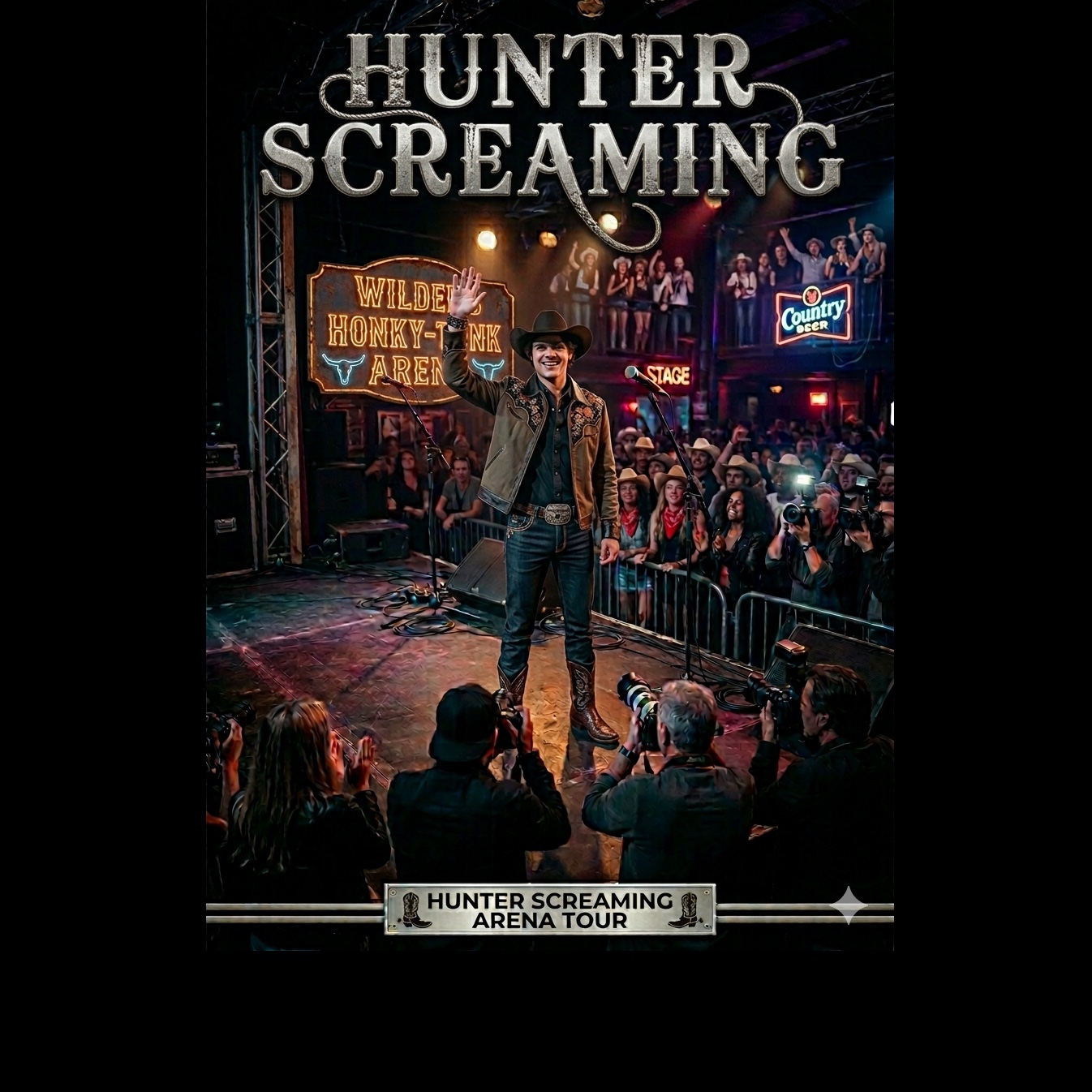 Hunter Screaming! (CountryArena Mix) artwork