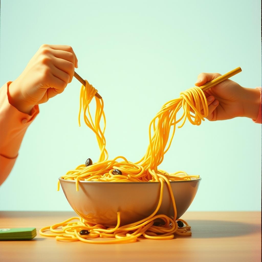 Image for THE DESCISION OF THE NOODLES [ALBUM]