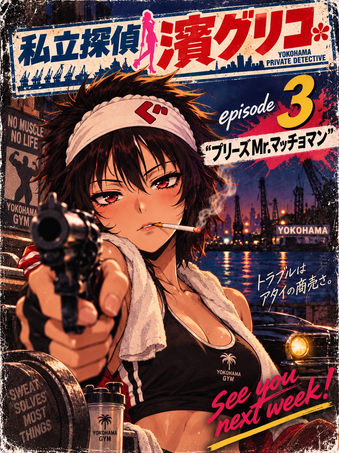 第3話次回予告「プリーズMr.マッチョマン」 artwork