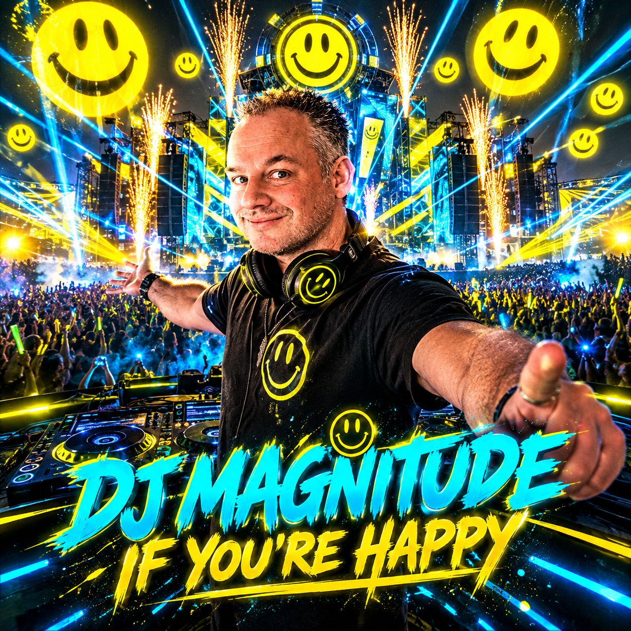 DJ Magnitude - If You're Happy (Hardstyle Escalation) artwork